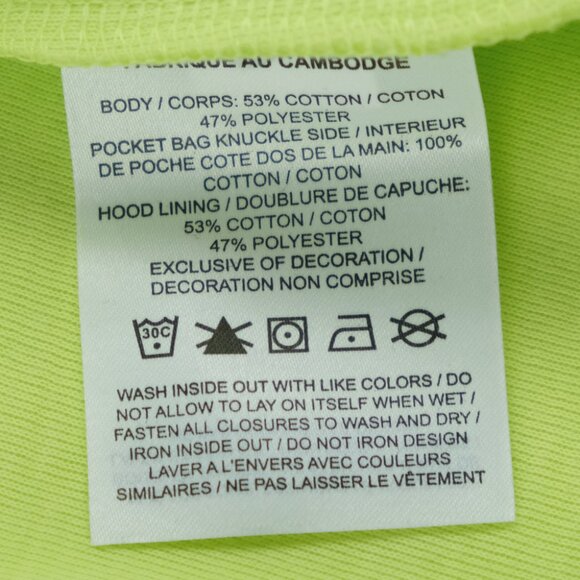 Nike Tech Fleece Windrunner Barely Volt Full Zip Jacket, Size Medium HV0949-736 - Picture 5 of 7